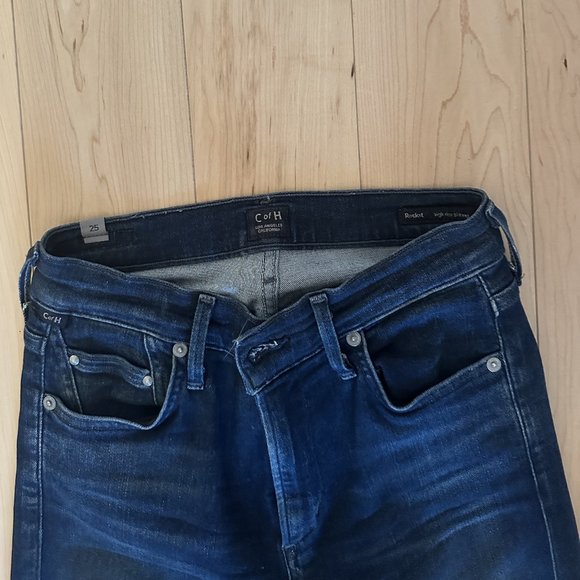 Citizens Of Humanity Denim Rocket Crop High Rise Skinny - Picture 3 of 3